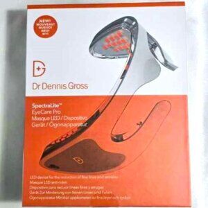 Dr. Dennis Gross SpectraLite Eye Care Pro Red Light Therapy Eye Mask Brand New